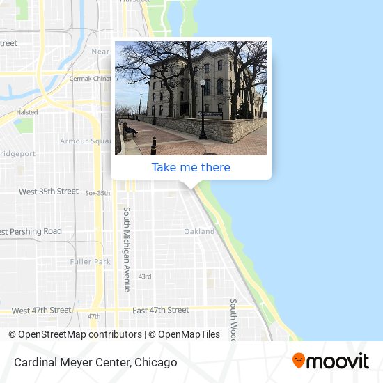 Cardinal Meyer Center map