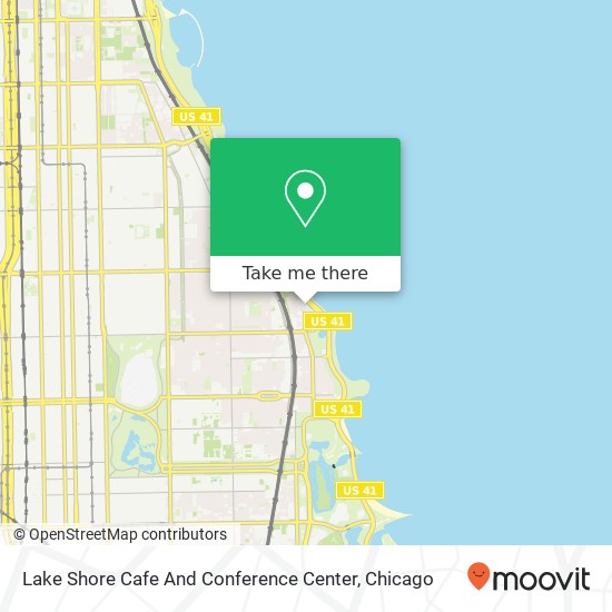 Lake Shore Cafe And Conference Center map