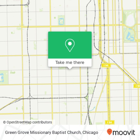 Green Grove Missionary Baptist Church map