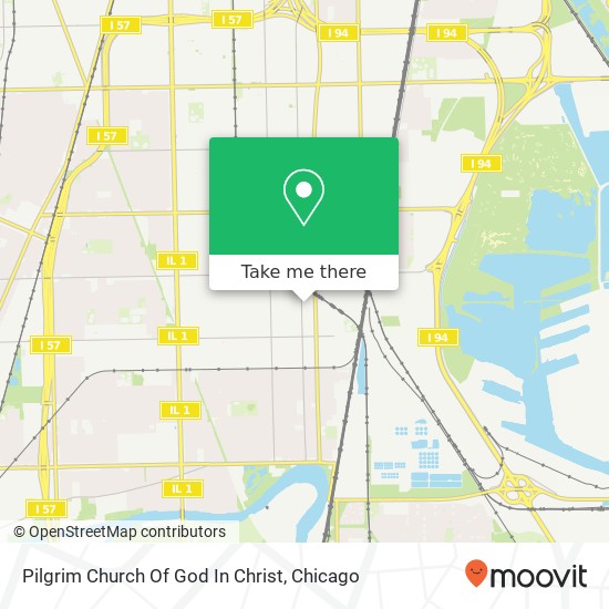 Pilgrim Church Of God In Christ map