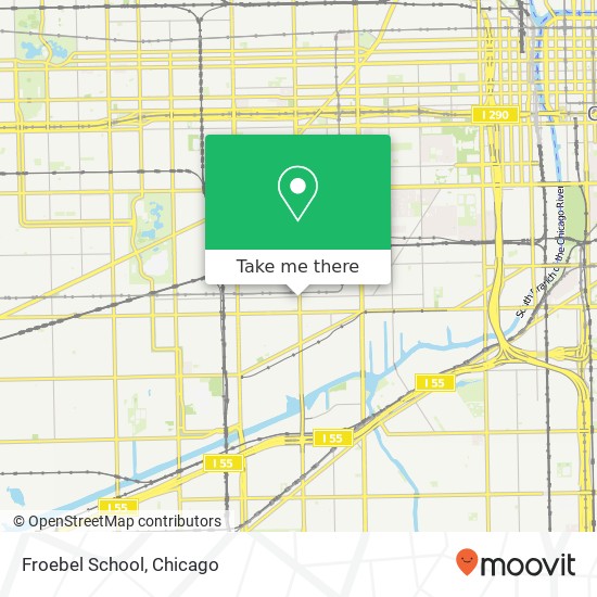 Froebel School map