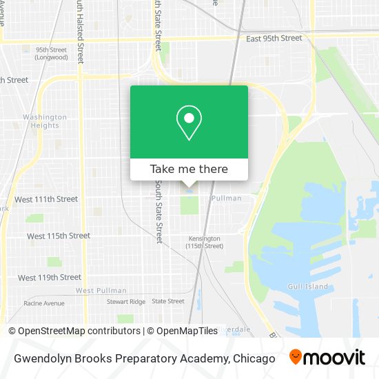 Mapa de Gwendolyn Brooks Preparatory Academy