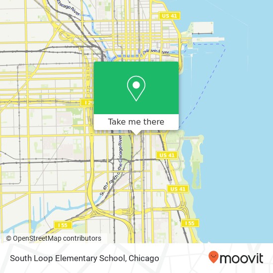 Mapa de South Loop Elementary School