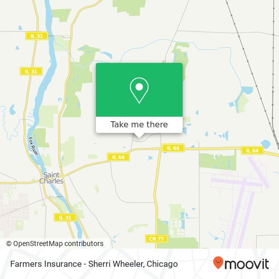 Mapa de Farmers Insurance - Sherri Wheeler