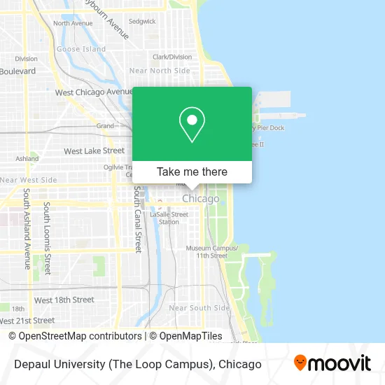 Depaul University (The Loop Campus) map