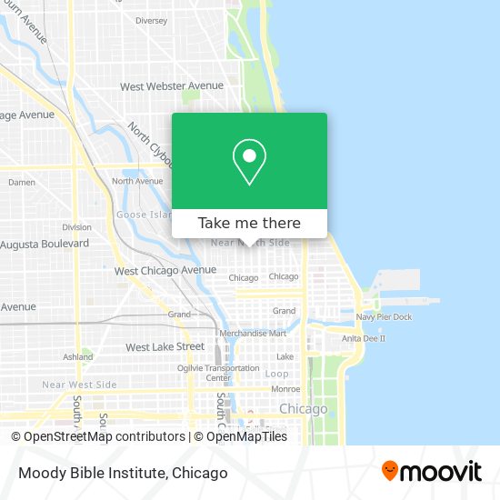 Moody Bible Institute map
