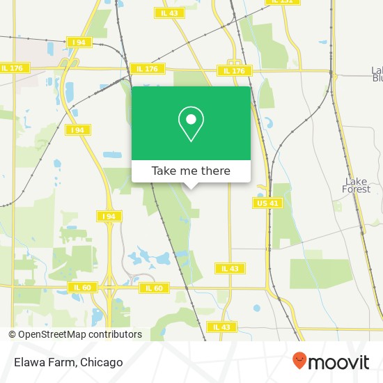 Elawa Farm map