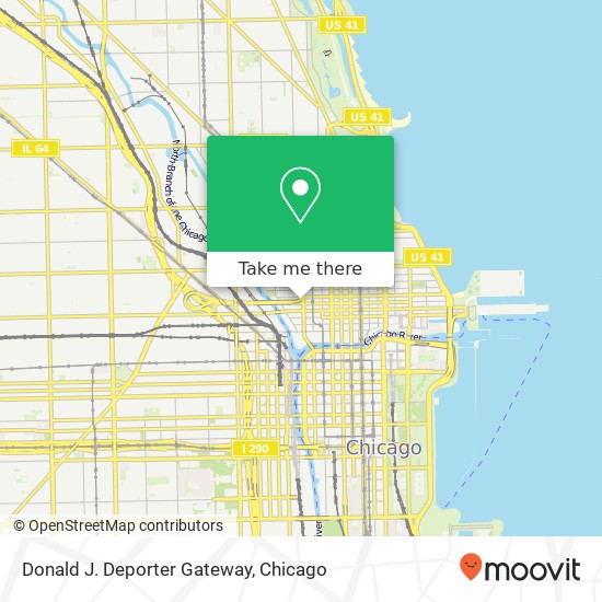 Donald J. Deporter Gateway map