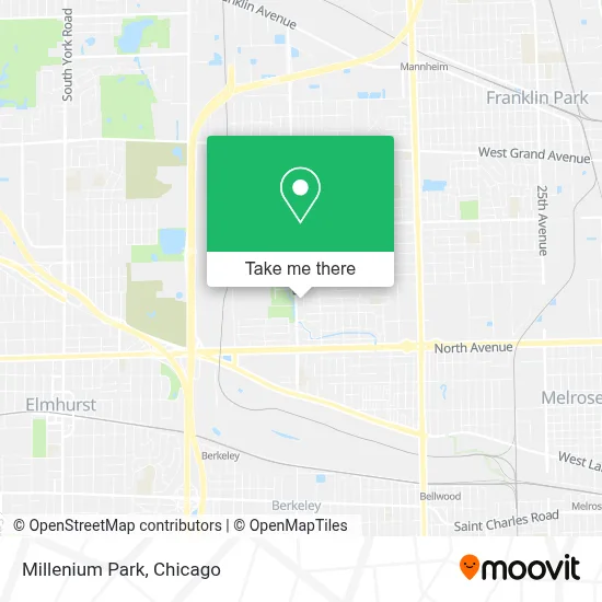 Millenium Park map