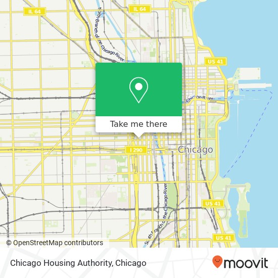 Chicago Housing Authority map