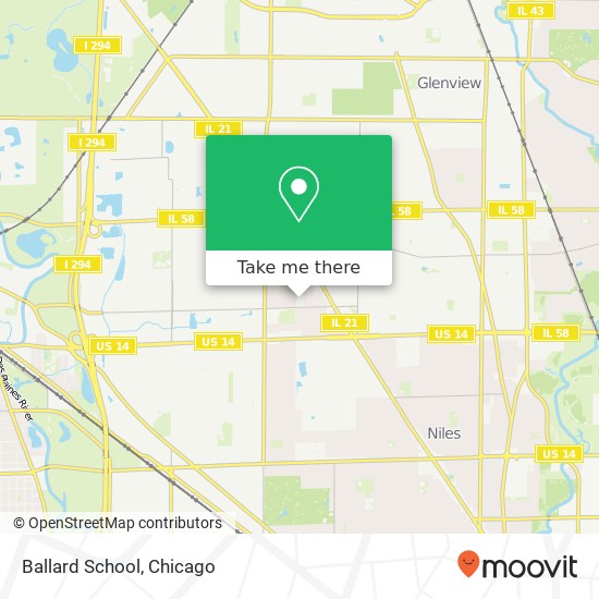 Ballard School map