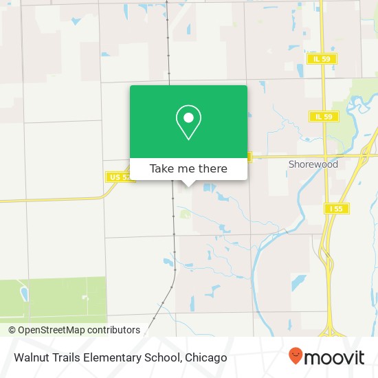 Walnut Trails Elementary School map