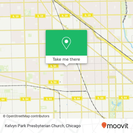 Kelvyn Park Presbyterian Church map