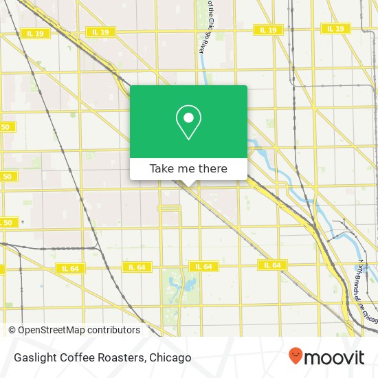 Gaslight Coffee Roasters map