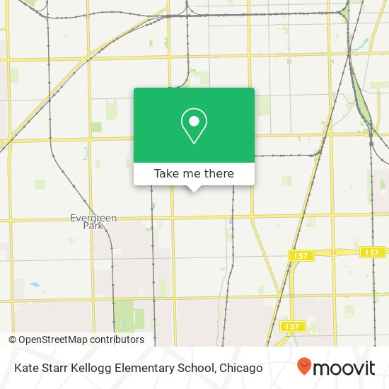 Mapa de Kate Starr Kellogg Elementary School