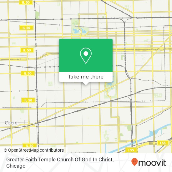 Greater Faith Temple Church Of God In Christ map
