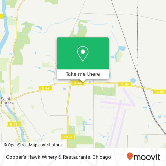 Cooper's Hawk Winery & Restaurants map