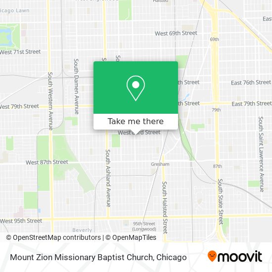 Mount Zion Missionary Baptist Church map