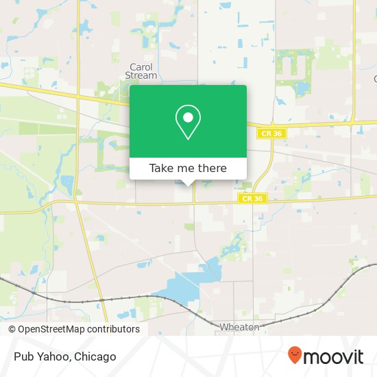 Pub Yahoo map