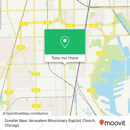 Greater New Jerusalem Missionary Baptist Church map