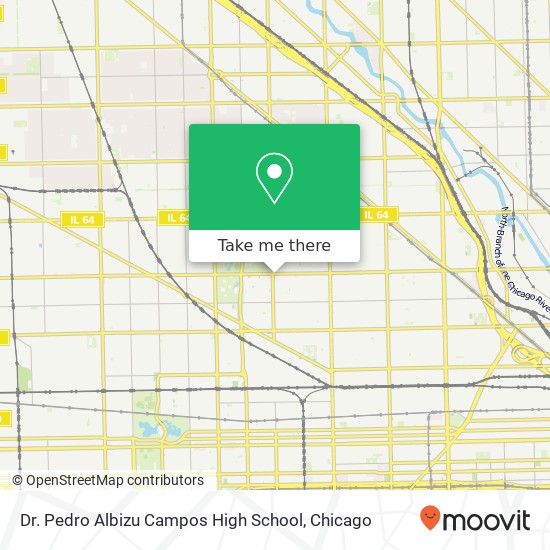 Dr. Pedro Albizu Campos High School map