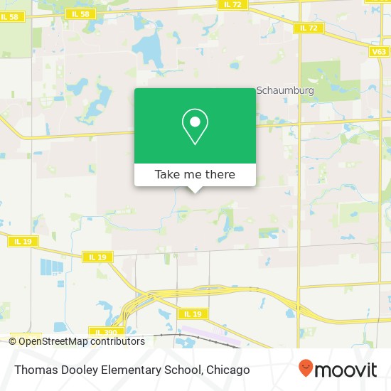 Thomas Dooley Elementary School map