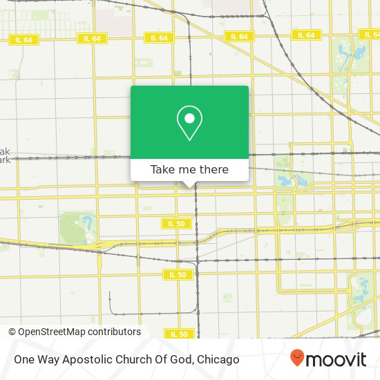 Mapa de One Way Apostolic Church Of God