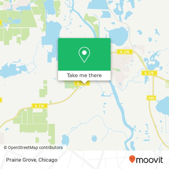 Prairie Grove map