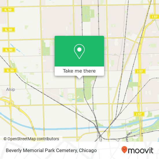 Mapa de Beverly Memorial Park Cemetery