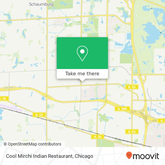 Cool Mirchi Indian Restaurant map