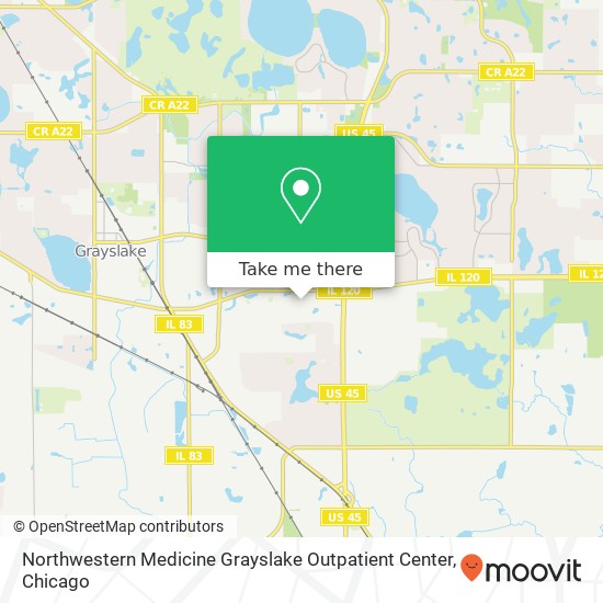 Northwestern Medicine Grayslake Outpatient Center map