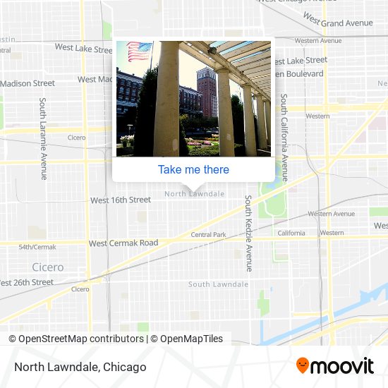 Mapa de North Lawndale