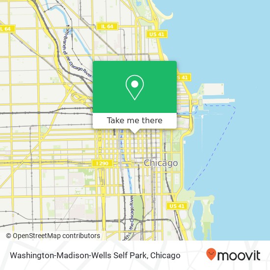 Mapa de Washington-Madison-Wells Self Park