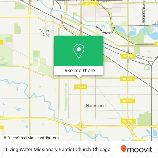 Mapa de Living Water Missionary Baptist Church