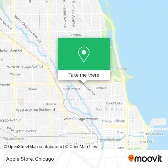 Apple Store map