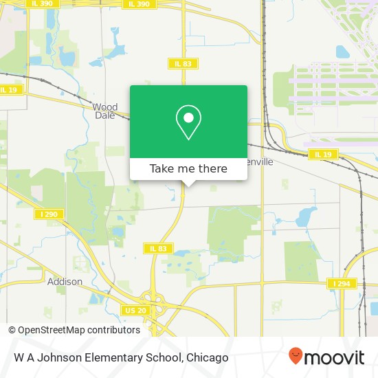 Mapa de W A Johnson Elementary School