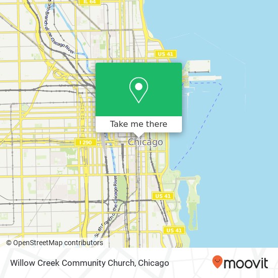 Mapa de Willow Creek Community Church