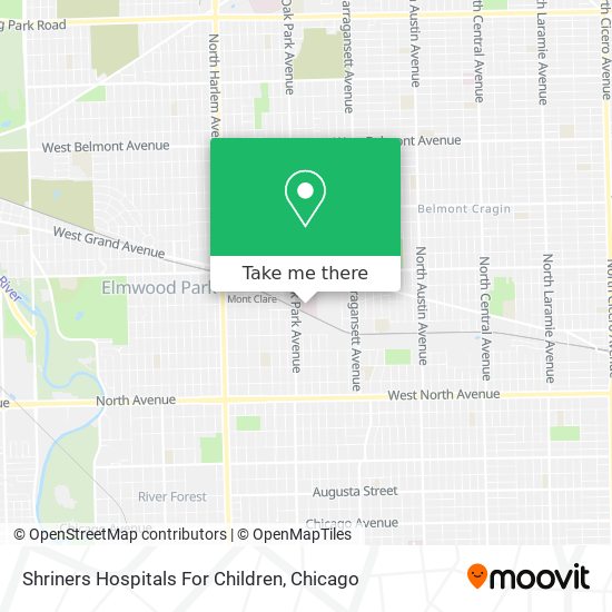 Mapa de Shriners Hospitals For Children