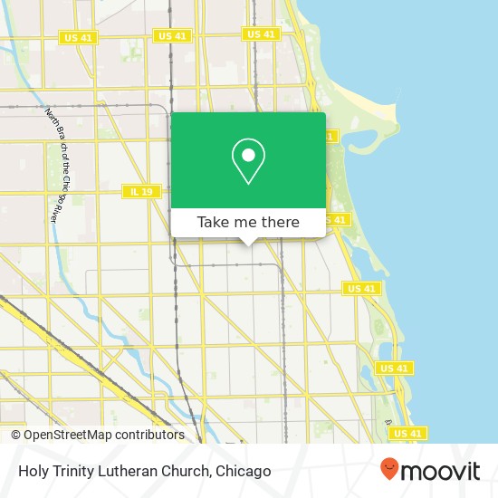 Holy Trinity Lutheran Church map