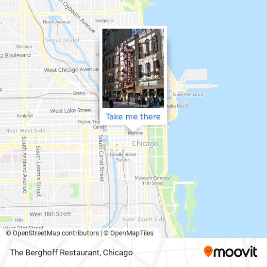 Mapa de The Berghoff Restaurant