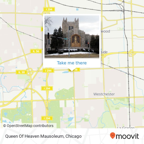 Queen Of Heaven Mausoleum map