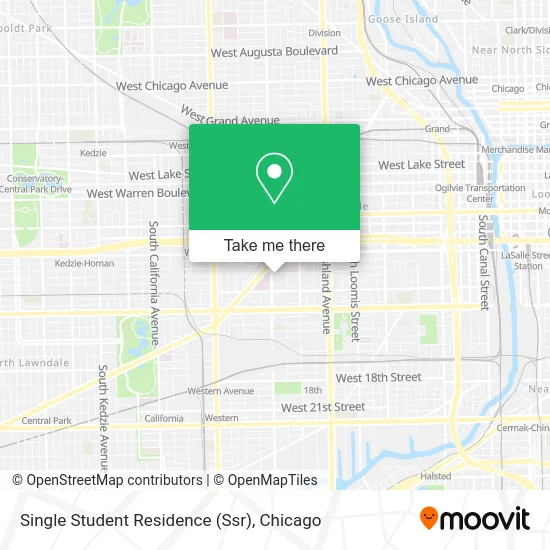 Single Student Residence (Ssr) map