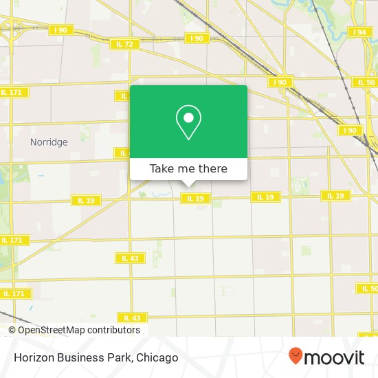 Horizon Business Park map