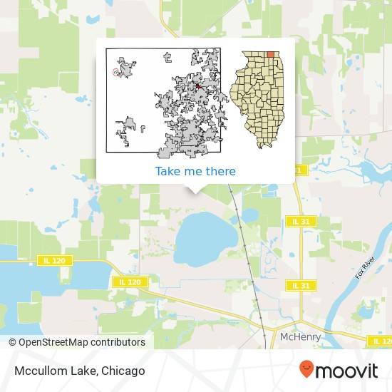 Mccullom Lake map