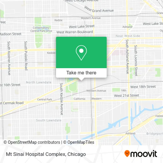 Mt Sinai Hospital Complex map