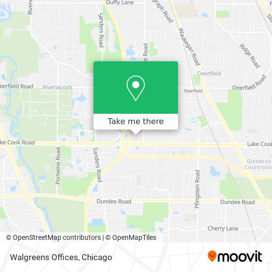 Mapa de Walgreens Offices