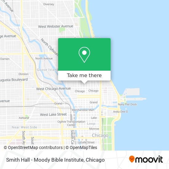 Mapa de Smith Hall - Moody Bible Institute