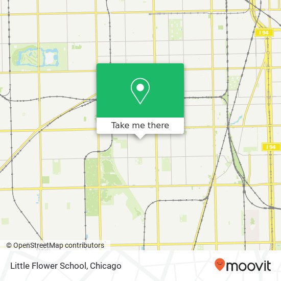 Mapa de Little Flower School