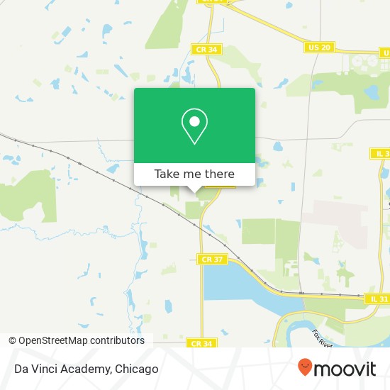 Da Vinci Academy map