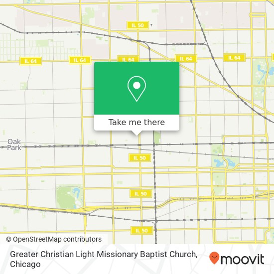 Mapa de Greater Christian Light Missionary Baptist Church